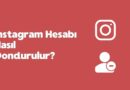 Instagram Hesabını Geçici Olarak Nasıl Dondurursunuz?