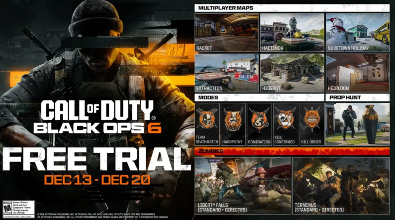 Call of Duty: Black Ops 6, bir hafta boyunca ücretsiz!