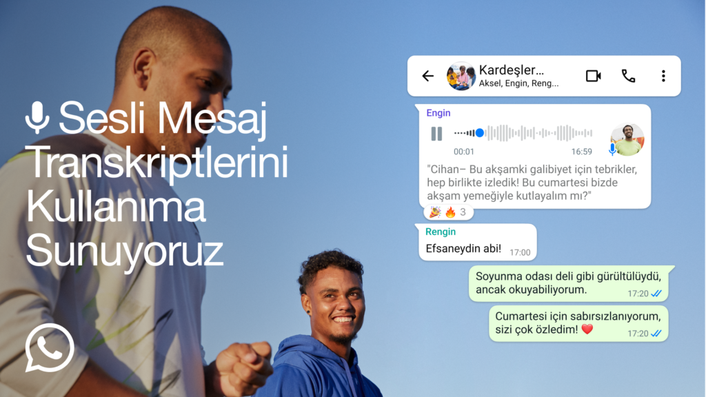 WhatsApp, sesli mesaj transkripti özelliğini tanıttı