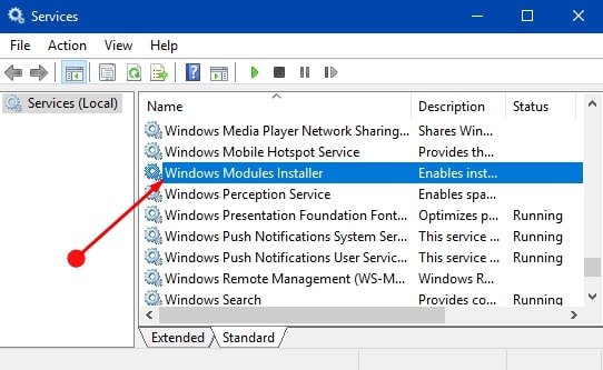 Windows Modules Installer Worker