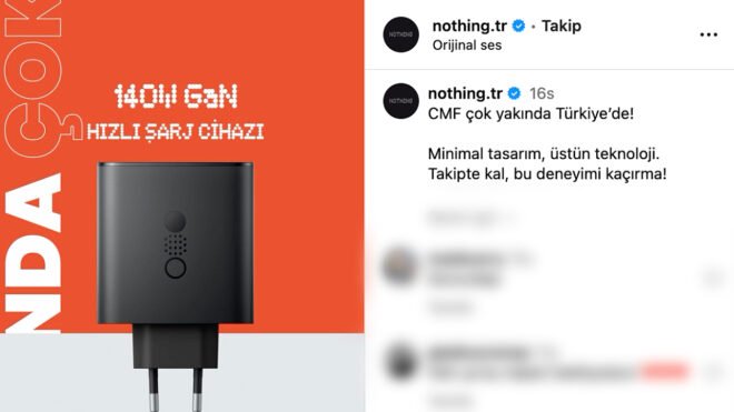 Nothing markası "CMF" ile Türkiye pazarına adım atıyor