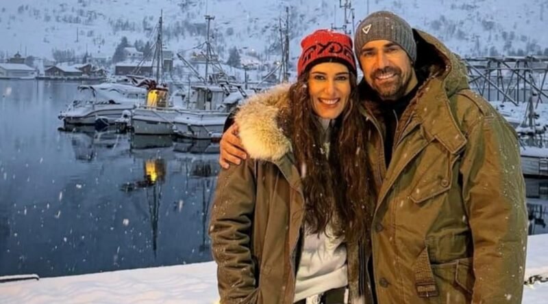 İbrahim Çelikkol ve Natali Yarcan'dan Romantik Poz - Son Dakika Magazin Gelişmeleri