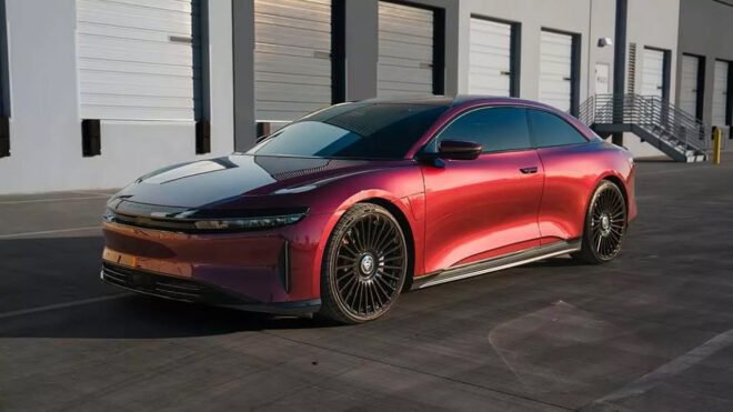 Shaquille O'Neal'a Özel Tasarım Lucid Air Aracı Hazırlandı