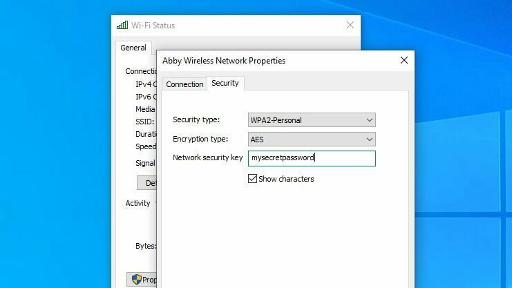 Windows Wi-Fi şifresi öğrenme