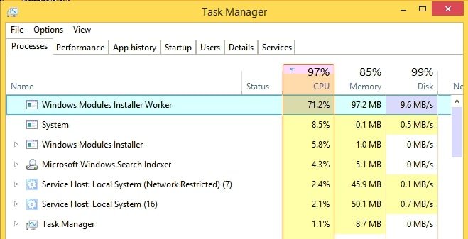 Windows Modules Installer Worker