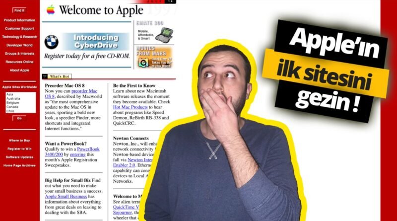 “İnternetin Geçmişini Gösteren Web Sitesi”
