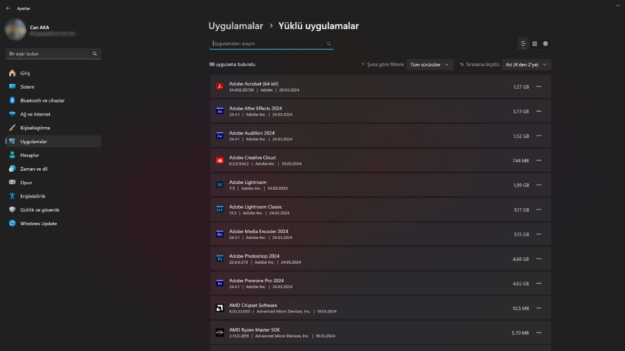 windows 11 reklam kapatma