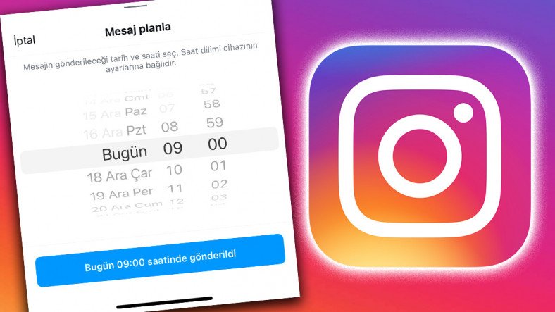 Instagram'ın Mesaj Planlama Özelliği Resmen Kullanıma Sunuldu