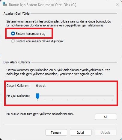 Windows 11 onarma