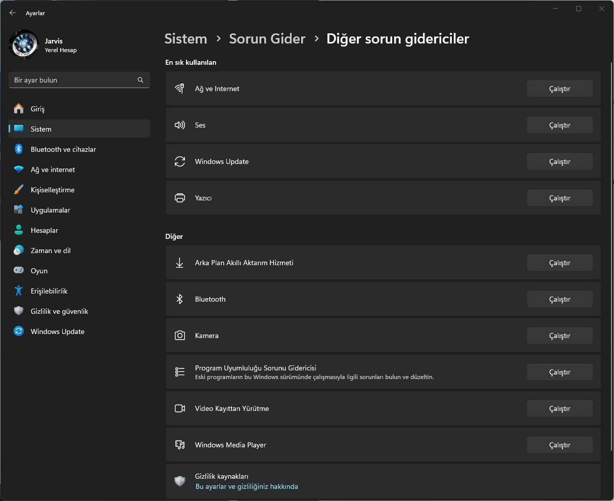 Windows 11 onarma