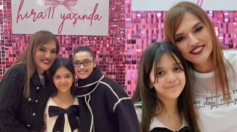 Demet Akalın'ın kızı Hira 11 yaşında: Afra Saraçoğlu'ndan sürpriz ziyareti - Son Dakika Magazin Haberleri