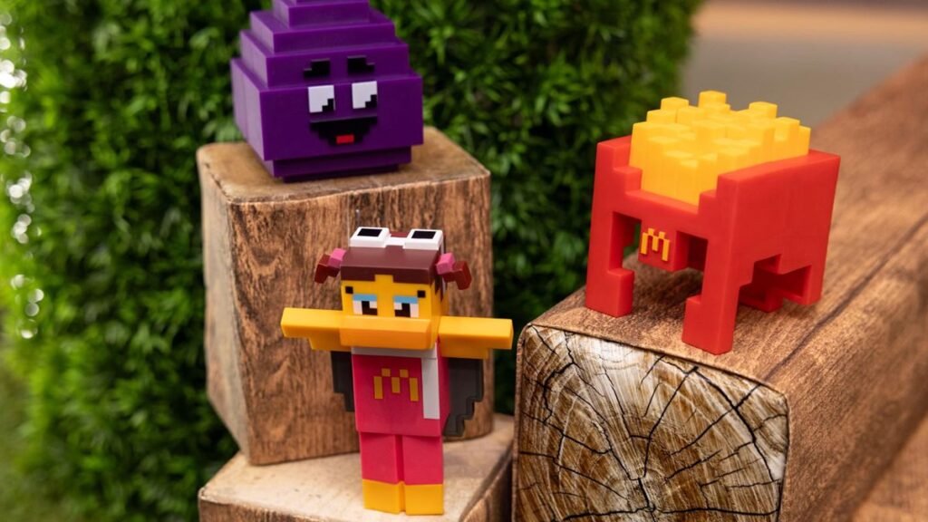 İkonik McDonald's Masotları Minecraft Dünyasına Katılıyor