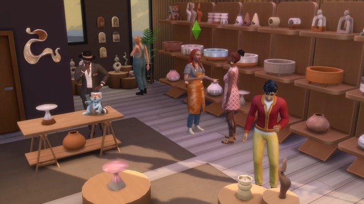 The Sims 4: Seramik ve Dövme Becerileri ile İş sahibi Olun!