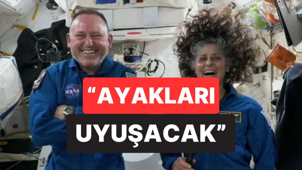 Aylardır Uzayda Kalan NASA Astronotları, Dünya'ya Döndüklerinde Yürümekte Zorlanabilir
