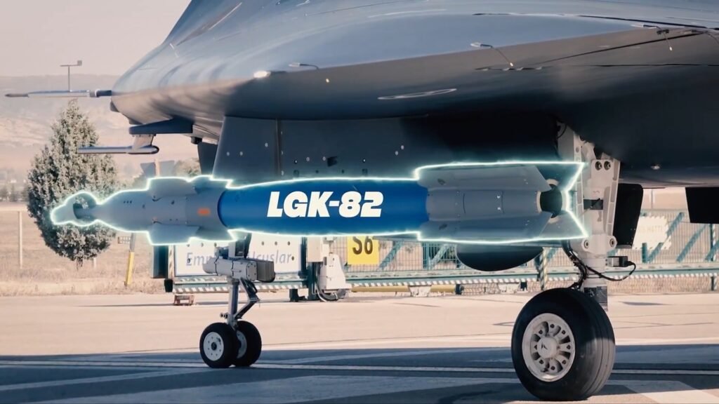 ANKA 3, Atış Testinde LGK-82 Mühimmatını Kullandı