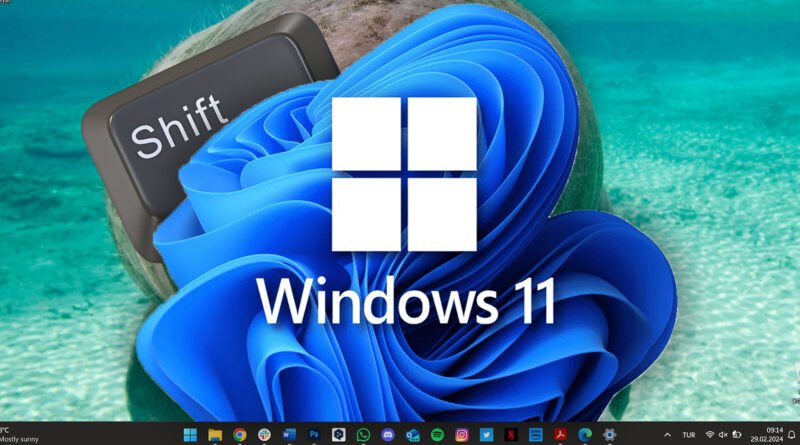Windows 11'de Yapışkan Tuşlar Nasıl Kapatılır?