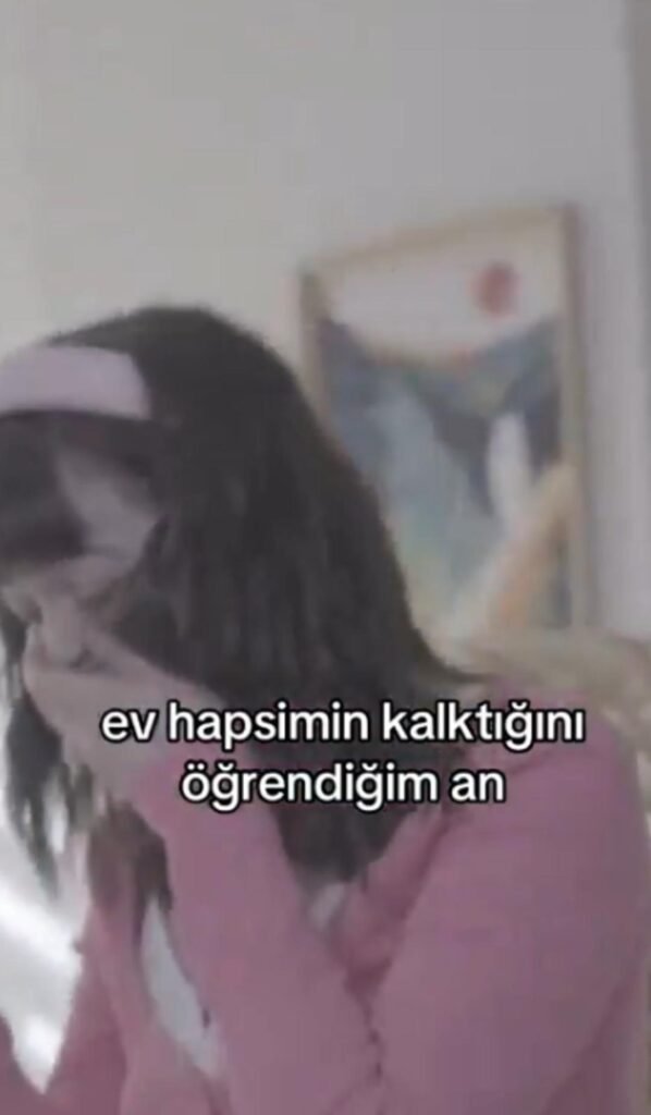 Fenomen Elif Uluğ, ev hapsinin kaldırıldığını öğrenince tepkisini dile getirdi: "Ay ben soyunacağım!"