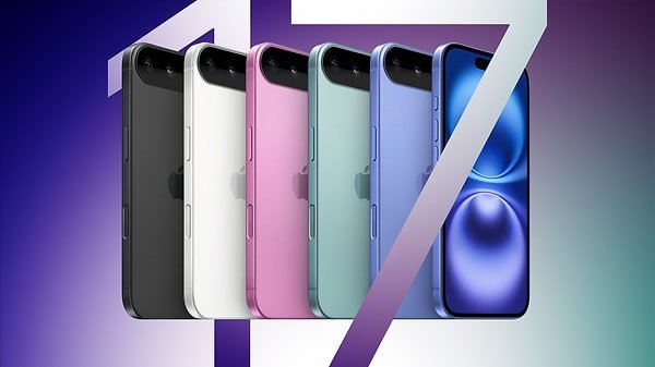iPhone 17 serisinin temel modeli olan iPhone 17, tasarım açısından çok büyük bir değişiklikle gelmiyor.