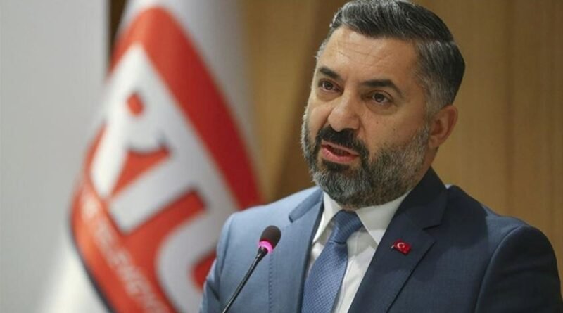 RTÜK Başkanı Şahin'den "Mevzuata Aykırı Yayın" Uyarısı - Son Dakika Türkiye Haberleri