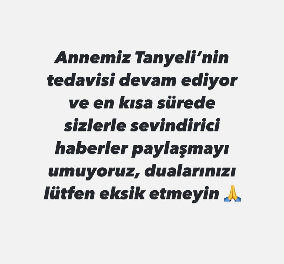 Entübe edilen Tanyeli'nin oğlundan yeni bir paylaşım - Son Dakika Magazin Gelişmeleri