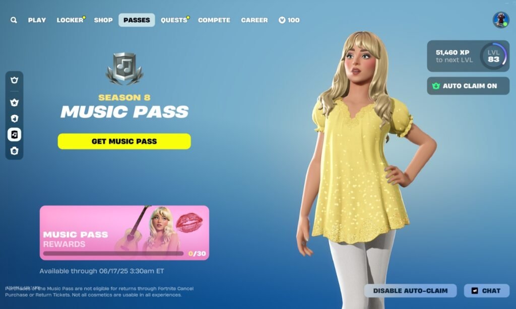 Sabrina Carpenter Kostümlerini Fortnite'da Nasıl Elde Edersiniz?