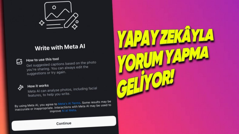Instagram’a Yapay Zeka ile Yorum Yapma Özelliği Geliyor!