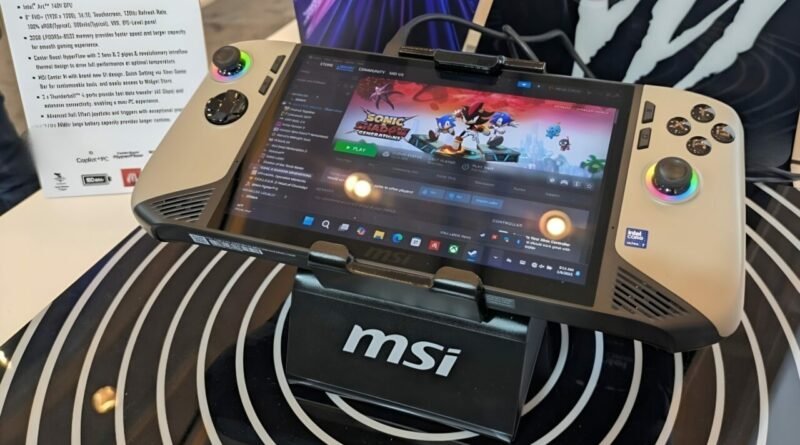 MSI Claw 8 AI+ Oyun Konsolu CES Fuarı’nda Tanıtıldı!