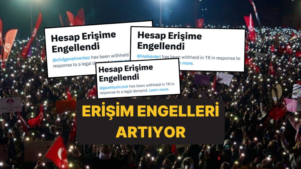 Onlarca X Hesabına Eylemlerle İlgili Paylaşımlar Nedeniyle Erişim Engeli Uygulandığı Belirlendi