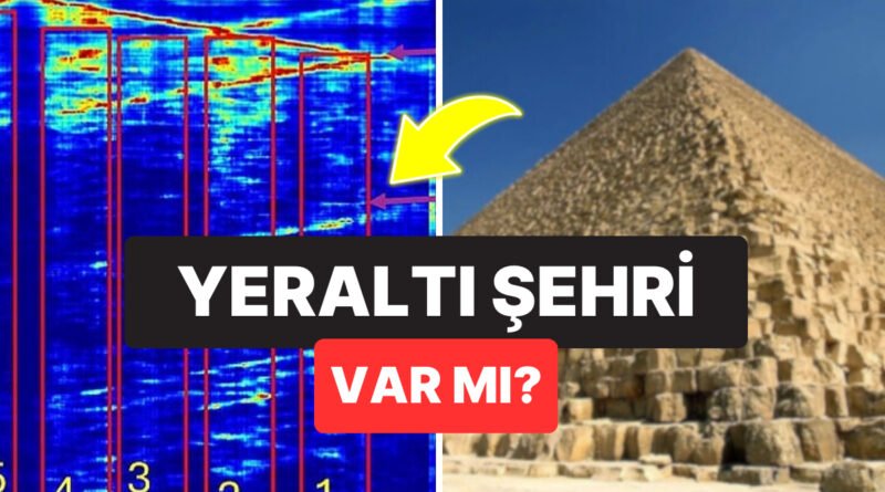 Mısır Piramitlerinin Altında Keşfedilen Gizli Yeraltı Şehri: Bilim İnsanları Yeni Verilere Erişti