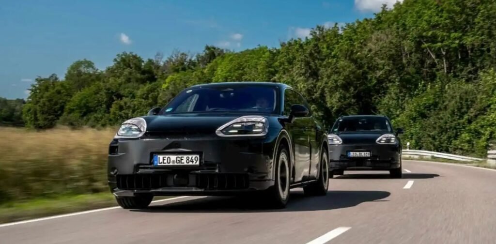 Elektrikli Porsche Cayenne'in Tasarımı Gün Yüzüne Çıktı