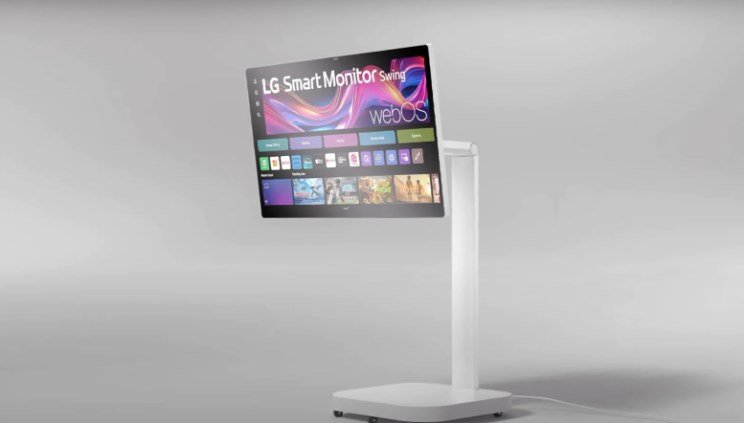 LG, Taşınabilirlik Odaklı Smart Monitor Swing'i Tanıttı