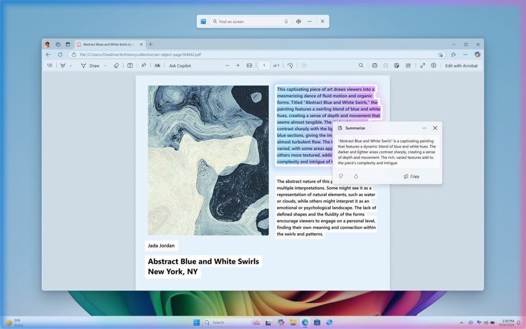Microsoft, tartışmalı Recall özelliğini kullanıma sundu