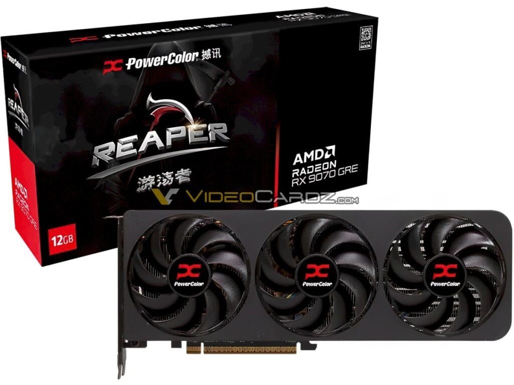AMD Radeon RX 9070 GRE için 12GB bellek onaylandı