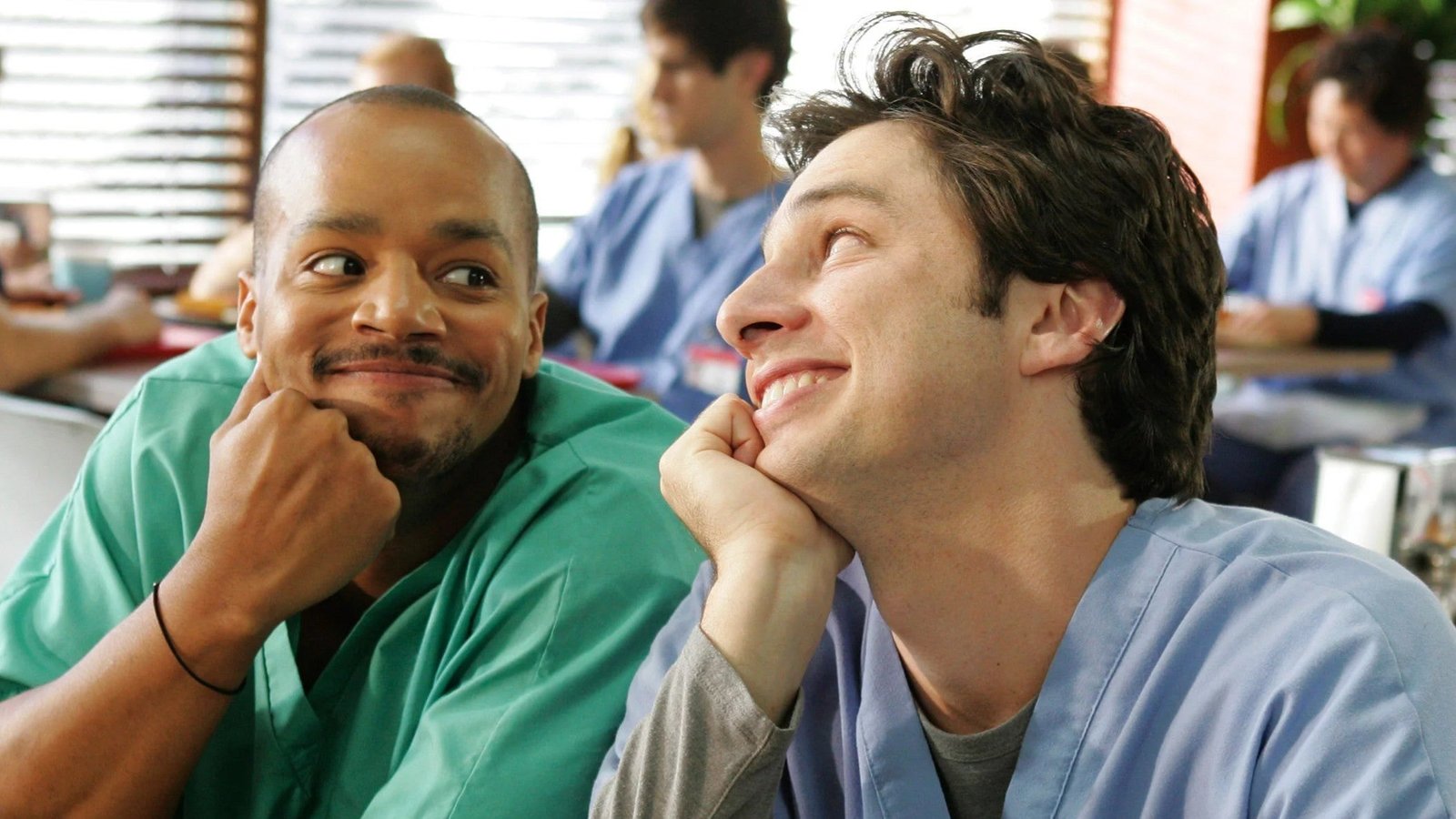 Zach Braff, Donald Faison Announce Scrubs Rewatch Podcast Fake Doctors, Real Friends