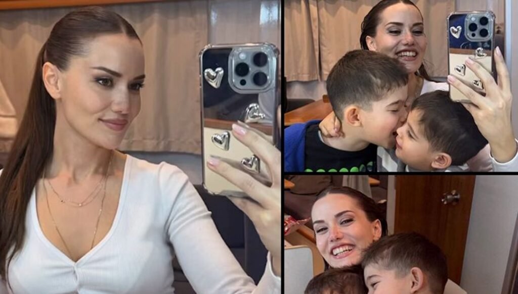 Fahriye Evcen ve Oğulları'ndan Karavan Anları