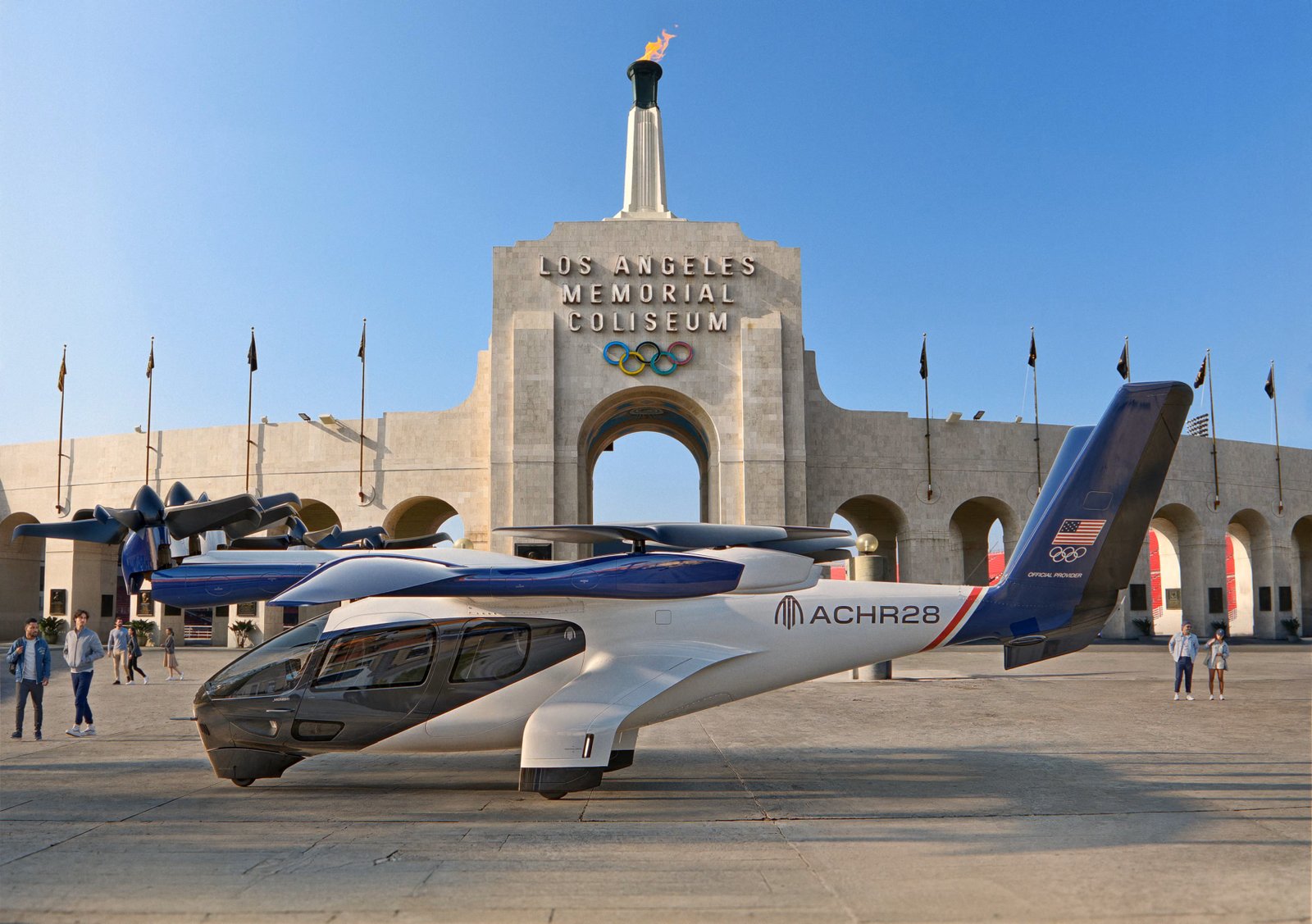 Archer Aviation, Los Angeles Olimpiyatları'nın hava taksisi oldu