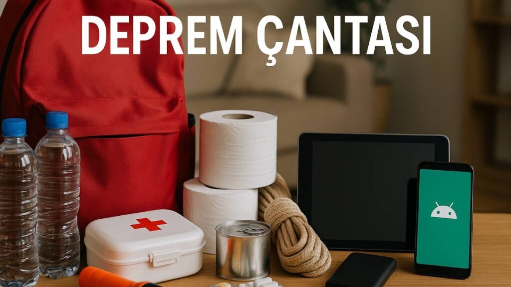 Deprem Çantasında Bulunması Gerekenler