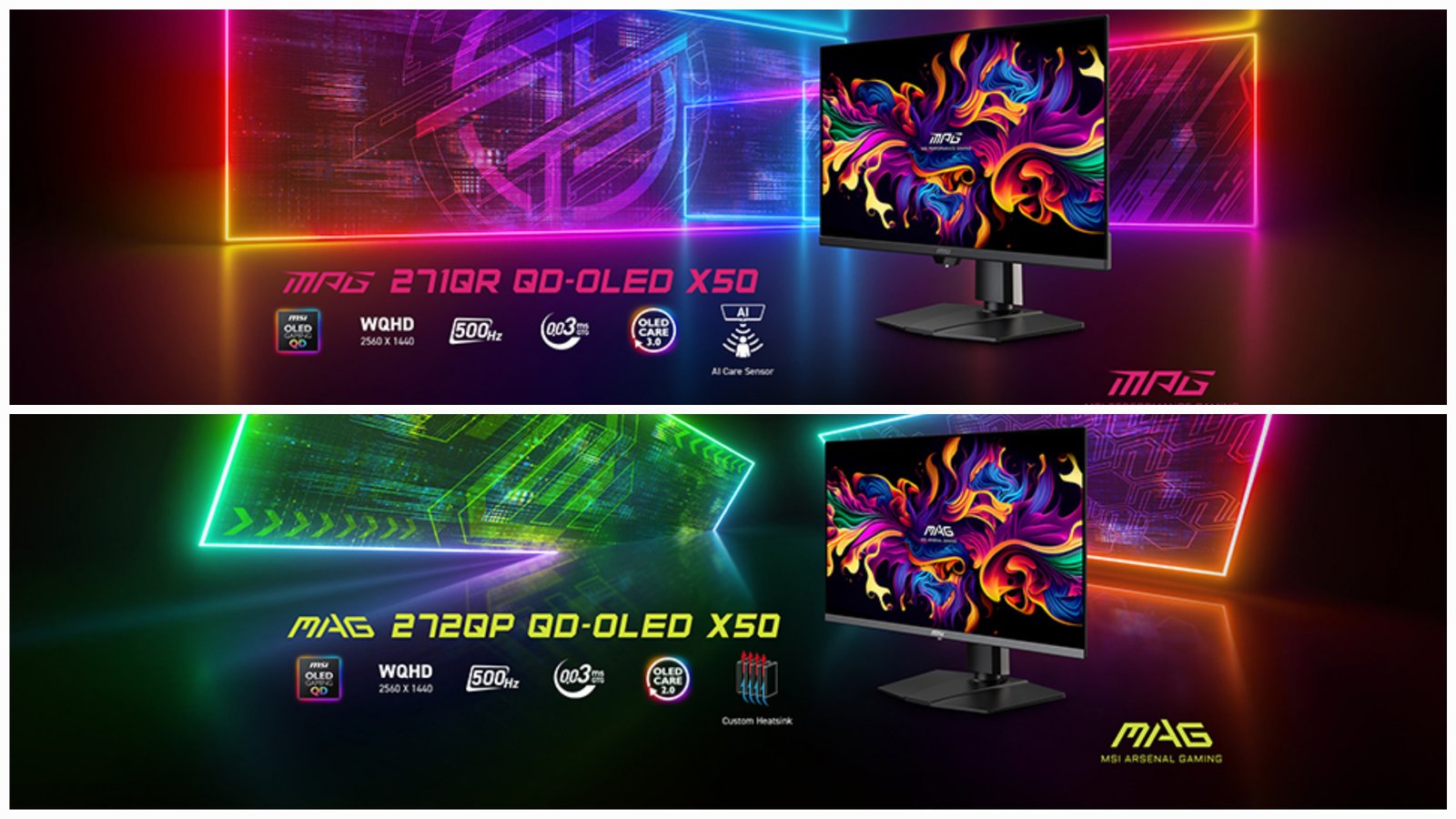 MSI MAG 272QP QD-OLED X50