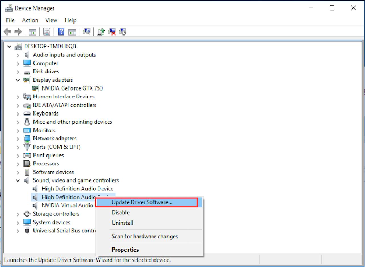 windows 10 ses sorunu