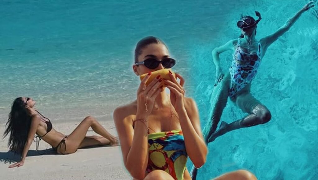 Hande Erçel'in Maldivler Tatili: Dalış Anlarını Paylaştı