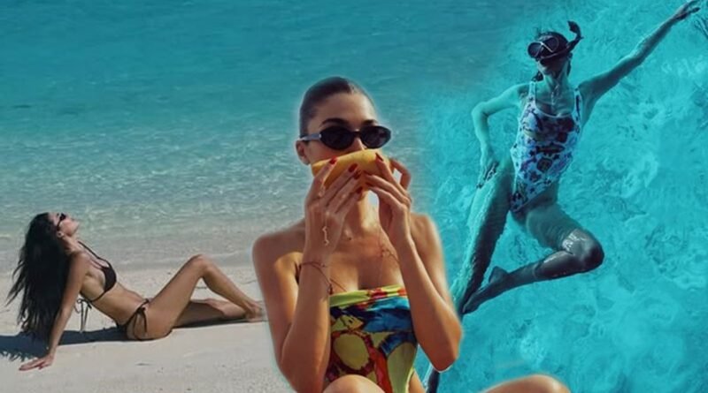 Hande Erçel'in Maldivler Tatili: Dalış Anlarını Paylaştı