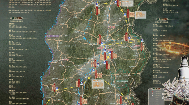 Black Myth: Wukong'un Antik Yerlerini Gösteren Yeni Harita Yayınlandı!