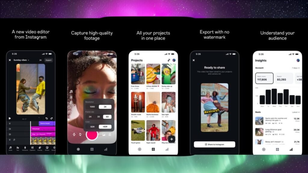 Instagram'ın video düzenleme uygulaması "Edits" yayına girdi!