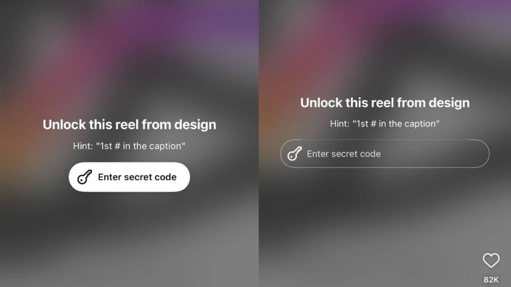 Kilitli Reels Altyapısını Test Etmeye Başladı
