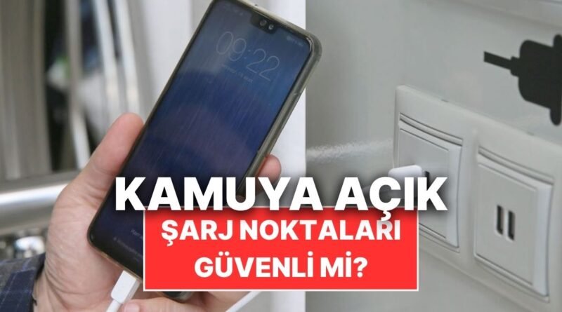 Kamuya Açık USB Şarj Noktalarını Kullanmadan Önce İki Kez Düşünün: Neden Mi?