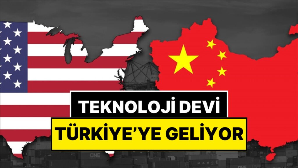 Trump'ın Gümrük Vergisinden Kaçan Çinli Bilgisayar Devi Türkiye'ye Geliyor"
could be rewritten as:
"Trump'ın Gümrük Vergisinden Kaçan Çinli Teknoloji Devi Türkiye'ye Adım Atıyor