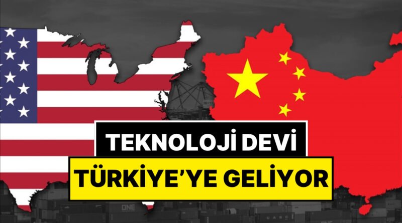 Trump'ın Gümrük Vergisinden Kaçan Çinli Bilgisayar Devi Türkiye'ye Geliyor" 

could be rewritten as:

"Trump'ın Gümrük Vergisinden Kaçan Çinli Teknoloji Devi Türkiye'ye Adım Atıyor