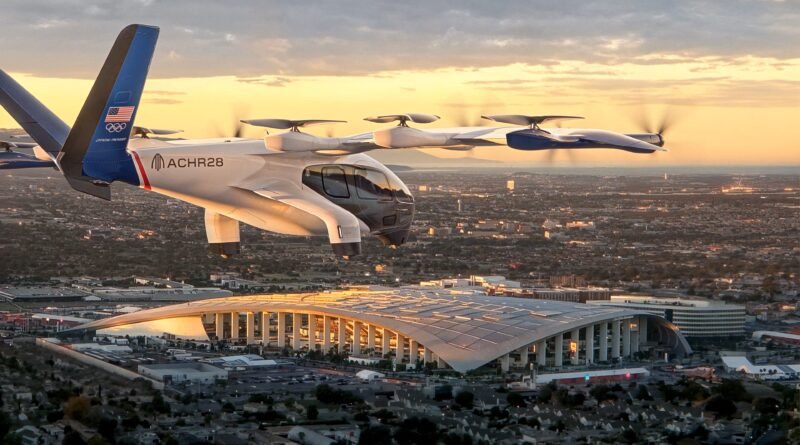Archer Aviation, Los Angeles Olimpiyatları'nda Hava Taksisi Olacak