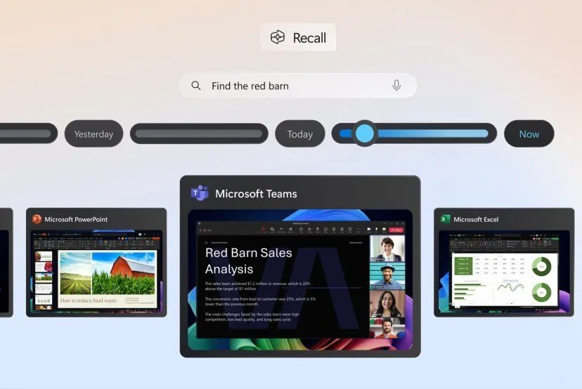 Microsoft, Tartışmalı Recall Özelliğini Kullanıma Açtı