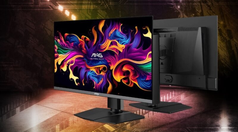 MSI, Yeni QD-OLED Monitörlerini Tanıttı